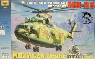 7270 ZVEZDA Russischer Hubschrauber MIL Mi 26 172