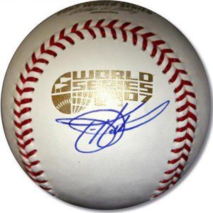 : Todd Helton Autographed Ball   2007 World Series: Sports & Outdoors