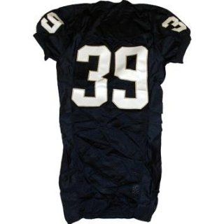 Kevin Brooks #39 Notre Dame 2007 Blue Football Game Used