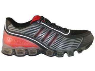 + 2008 Iron/Metallic/Red Leather Running Shoes mens 14: Shoes