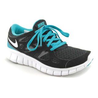 com Nike Womens Free Fun +2 Running Shoes Black/Turquoise 5.5 Shoes