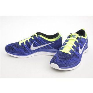  Nike Mens Flyknit Lunar1+ Running Shoes, Game Royal Volt: Shoes
