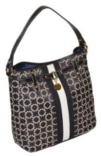 Tommy Hilfiger Women Bucket Tote Handbag (One size, Black