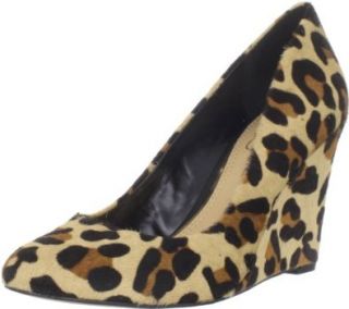 JS Minna2 Wedge Pump,Natural Leopard,7.5 M US Jessica Simpson Shoes
