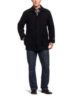 Pendleton Mens Hawthorne Coat, Black, XX Large Clothing