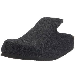 clogs Davos from Birko Felt in anthracite with a narrow insole Shoes