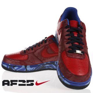  NIKE Air Force 1 Premium 07 Red Sneakers Shoes Mens 10 Shoes