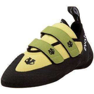 Evolv Mens Pontas Climbing Shoe,Yellow/Lime,4 M US Shoes