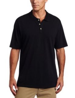 Columbia Mens Tall Elm Creek Polo Shirt, Black, 4X
