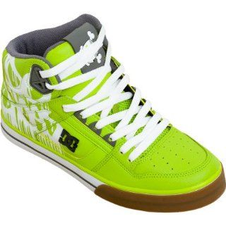 DC SHOES Mens Block Spartan Hi (Lime/Grey 10.0 M) Shoes