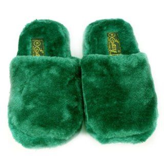 Cushion Indoor Outdoor Non Slip Sole Slippers Green L 9 10: Shoes