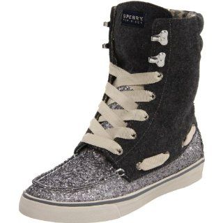 Sperry Top Sider Womens Acklin Boot,Charcoal Glitter,11 M US: Shoes