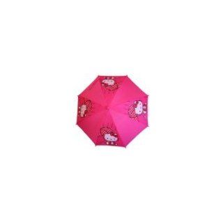 Hello Kitty Umbrella  Pink with Molded 3 D Handle