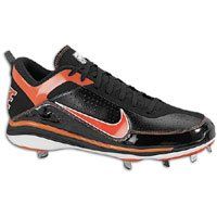 Mens Size 14 Metal Baseball Cleats Orange/Black 414986 081 Shoes