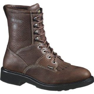 Tremor DuraShocks Slip Resistant 8 Kiltie Lacer   Brown 10 EW: Shoes