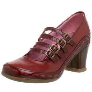 John Fluevog Womens Liana Mary Jane,Burgundy,6.5 M: Shoes