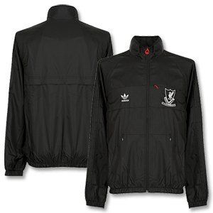 11 12 Liverpool Windbreaker Jacket   Black Sports