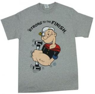 Strong To The Finish   Popeye T shirt Clothing