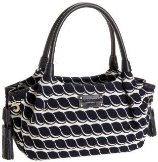: Kate Spade Sail Away With Me Small Stevie Tote,Navy,one size: Shoes