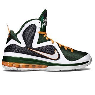  Nike Lebron 9 College Colorway University of Miami Size 13 Shoes