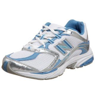  New Balance Womens WW760 Walking Shoe,White/Blue,13 D: Shoes