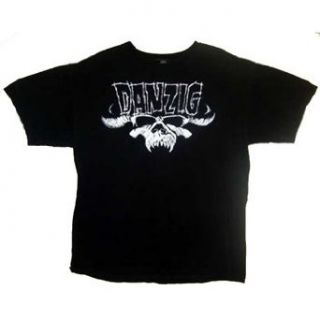 Danzig   Skull & Logo T Shirt   Small: Clothing