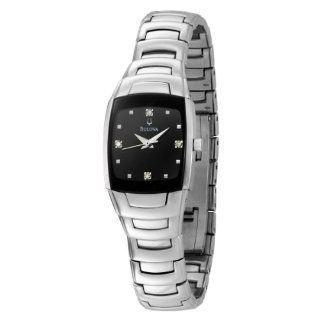 Bulova Womens 96P15 Diamond Watch: Watches: