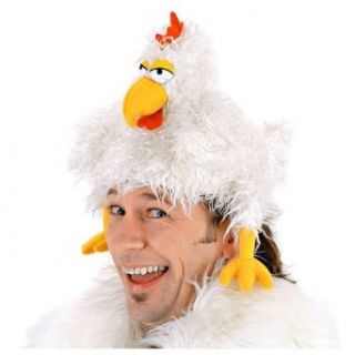 The Clucker Unisized Chicken Hat Clothing