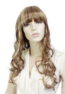 18 inch Strawberry Blonde and Pale Blonde Synthetic wig
