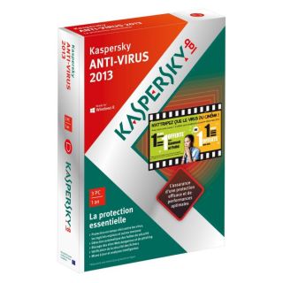 2013 3 Postes / 1 An   Achat / Vente ANTIVIRUS Antivirus 2013
