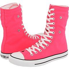 ct knee hi xhi 114037f neon pink Sneakers Shoes mens Size 5: Shoes