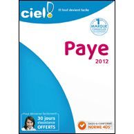 Ciel Paye 2012 ( 20 salaries) à télécharger