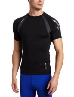 Hind Mens Compression Fit Crew Neck Short Sleeve Top