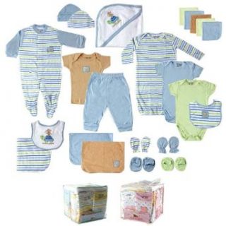 24 Piece Gift Cube, Blue, 0 6M Clothing