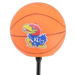 NCAA Kansas Jayhawks Basketball Antenna Topper: Sports
