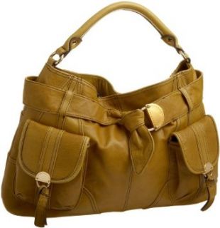Steven by Steve Madden Belted Hobo,Chartreuse,one size