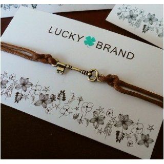 Lucky Brand Simple Key Vintage inspired Bracelet