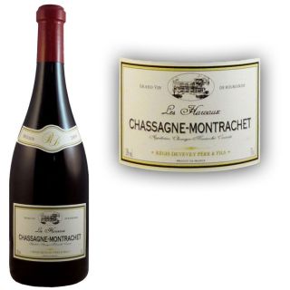 Chassagne Montrachet Harvaux 2009   vin rouge Bourgogne   Côte de