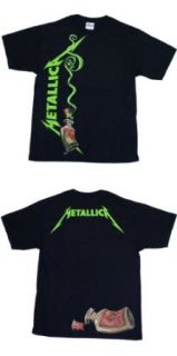 Metallica   Cyanide Bottle T Shirt Clothing