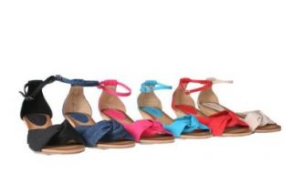 Refresh by Beston Womens zoe 02 Espadrille Mini Wedge Sandal Shoes