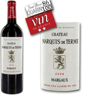 2008   Achat / Vente VIN ROUGE Marquis de Terme 2008