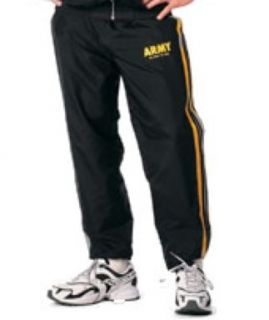 Black Army Warm Up Suit Clothing