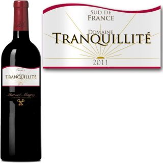 Domaine Tranquillité   Sud de France   Millésime 2011   Vin rouge