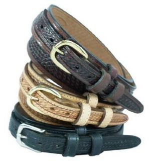 pattern ranger style belt. Antique Natural, Size 30 Clothing