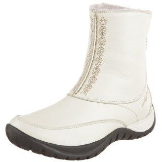 Hansen Womens Eir Mid Snow Boot,White/Brown/Insense,5.5 M Shoes