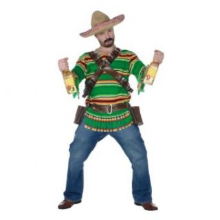 Mens Plus Size Costume Tequila Popn Dude Costume Mexican