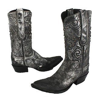  Diva By Lucchese DV0010.33 Sliver Met Goat silver 6.5 Shoes