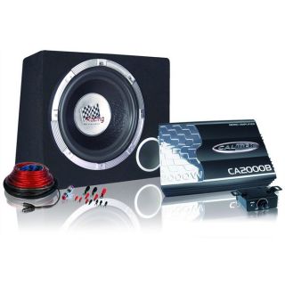 RMS 375 Watts   Bass Cube complet avec subwoofer racing 12 (30 cm