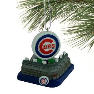 Chicago Cubs Stadium Holiday Ornament