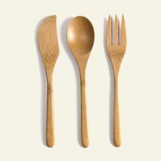 Bamboo Flatware Set by To Go Ware